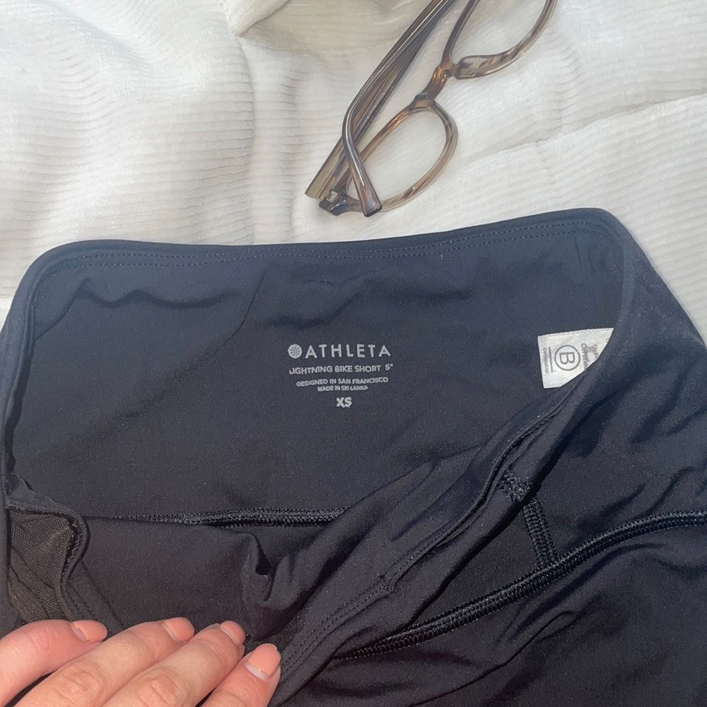 Athleta biker shorts